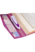 Lüks Kutulu Kuran Okuyan Kalem Seti (lila, Orta Boy) thumbnail 3