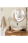 CG HOME asimetrik ayna, dekoratif ayna, duvar aynası, banyo aynası, holl aynası 70 cm thumbnail 1