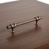 Arsin Çizgili 160 mm Soft Antik Metal Mobilya Çekmece Dolap Kapak Kulpu Paslanmaz Dayanıklı Kulpları thumbnail 5
