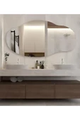 CG HOME Boy Aynası, Asimetrik Ayna, Banyo Aynası, Asimetrik Boyayna, Duvar Aynası thumbnail 1