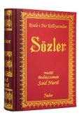 Risale-i Nur Külliyatından Sözler Büyük Boy 24 Cm Sırtı Deri Cilt thumbnail 1