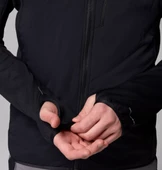 Columbia Arctic Crest™ Hybrid Full Zip Siyah Erkek Uzun Kollu T-Shirt AE3907-010 thumbnail 7