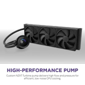 NZXT Kraken Plus 360 AIO LCD 360mm Siyah Sıvı İşlemci Soğutucusu RL-KN360-B2 thumbnail 3