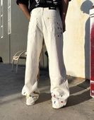 Ultra Premium UN Design Splash Baggy Kot Pantolon - 2