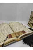 İsimli Kuran­ı Kerim Kadife Ortaboy 16x24 cm Namaz Örtüsü Ayraç Tesbih Seti thumbnail 3