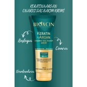 Bioxcin Keratin & Argan Onarıcı Şampuan 300ML + Keratin Argan Saç Bakım Yağı + Saç Kremi thumbnail 4