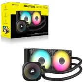 CORSAIR NAUTILUS 240 RS ARGB 240mm Siyah İşlemci Sıvı Soğutucu CW-9060092-WW thumbnail 5