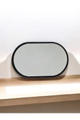CG HOME Masa Aynası, Çerçeveli Ayna, Duvar Aynası, Minyatür 40x25 CM thumbnail 2