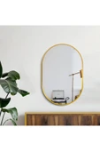 CG HOME Masa Aynası, Çerçeveli Ayna, Duvar Aynası, Minyatür 40x25 CM thumbnail 4