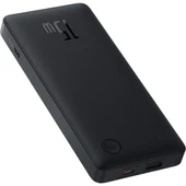 Basues Airpow Lite Power 10.000mAh 15W Taşınabilir Şarj Cihazı - Siyah thumbnail 1