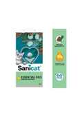 Sanicat Essential Oils Sedir Ağacı ve Okaliptus Kokulu Kedi Kumu 10 kg thumbnail 3