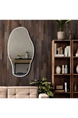 CG HOME Asimetrik Ayna, Konsol Aynası, Dresuar Aynası, Tuvalet Aynası, Boy Aynası 120x65 CM thumbnail 3