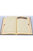 Kuranı Kerim Orta Boy Kadife Kutulu Siyah Hat:muhammed Abay - thumbnail 2