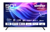 Simfer 50SFSA6B 50" 127 Ekran Uydu Alıcılı 4K Ultra HD Android LED TV - 1