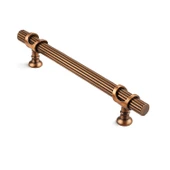 Arsin Çizgili 192 mm Soft Antik Bakır Metal Mobilya Çekmece Dolap Kapak Kulpu Dayanıklı Kulpları thumbnail 7