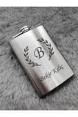 Paslanmaz Çelik Cep Matarası Kişiye İsme Özel 9 Oz 266 Ml İçecek Cep Matarası thumbnail 3