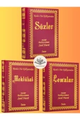 Risalei Nur Külliyatı En Çok Okunan 3 Kitap Sözler - Lemalar - Mektubat Set ( Büyük Boy ) thumbnail 1