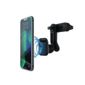 Polosmart PBS141 Manyetik Telefon Tutucu 360 Derece Hareketli Çift Sabitleyicili Siyah - 1