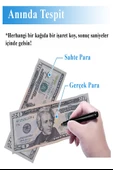 Sahte Para Kalemi 2 Adet Para Kontrol Kalemi Sahte Gerçek Para Tespit Ayırt Etme Türk Lirası Dolar Euro - 2