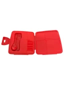 Beslenme Kutusu 4 Bölmeli Cars Kırmızı Renk Erkek Figürlü 1 Adet Yemek Saklama Kabı Beslenme Çantası - 2