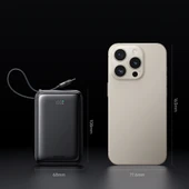 Mcdodo MC-6370 20000mAh 65W Dahili Kablolu Powerbank thumbnail 4