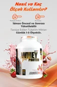 NOWUP NUTRITION Nowup Whey Protein Tozu 2160 gr - 60 Servis - Çilek Milkshake Aromalı - Kas Gelişimi Ve Hızlı Emilim thumbnail 3