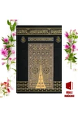 Kabe Kapaklı Kuran-ı Kerim Orta Boy Kabe Desenli Kuran - Mühürlü thumbnail 3