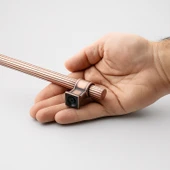 Hisar 192 mm Soft Antik Metal Çizgili Kulp Kulpu Dayanıklı Kulpları Mobilya Çekmece Dolap Kapak thumbnail 3