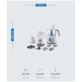 Beko Bkk 1391 Mutfak Robotu thumbnail 3