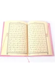 Cami Boy Kur'an-I Kerim (2 Renkli, Pembe, Mühürlü) thumbnail 3