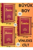 Risalei Nur Külliyatı En Çok Okunan 3 Kitap Sözler - Lemalar - Mektubat Set ( Büyük Boy ) thumbnail 2