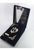 Damat Bohçası Plaketli Kuranı Kerim Siyah Kadife Renk thumbnail 4