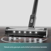 Homend Dustrider Pro 1270H Toz Istasyonlu Ergonomik Dikey Süpürge Siyah thumbnail 2