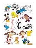 ÇİZGİ FİLM ÇOKLU STİCKER SETİ - 1