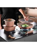 Neoflam Fika Comfort Terracota Tencere, Tava ve Fırın Kabı Seti - 1