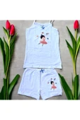 BATU GİYİM KIZ ÇOCUK İÇ ÇAMAŞIRI SETİ BOXER İP ASKILI 3LÜ - 2