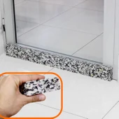 2 Adet Birden Kapı Altı İzolasyon Süngeri Kapı Altı Eşik Süngeri Rüzgar Önleyici Sünger - 4