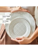 KARACA Bone Collection Siena 53 Parça 12 Kişilik Yemek Takımı Gold - 6