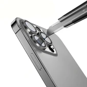 iPhone 15 Pro Max Mikro Kamera Lens Koruyucu thumbnail 4