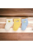 BATU GİYİM Yenidoğan Unisex Bebek Çorap Seti - 5
