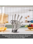 Karaca Meister Bremen Alman Çeliği 9 Parça Bıçak Seti - 3