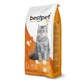 Bestpet Yetişkin Kısırlaştırılmış Kediler İçin Somonlu Kuru Mama 15 kg - 1