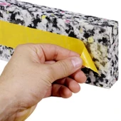 2 Adet Birden Kapı Altı İzolasyon Süngeri Kapı Altı Eşik Süngeri Rüzgar Önleyici Sünger - 2