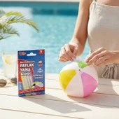 Suya Dayanıklı 8 Adet Patlak Yama Bandı Deniz Yatağı Deniz Topu Şişme Havuz Tamir Bandı thumbnail 2