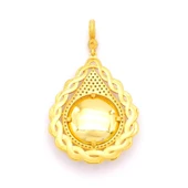 Altın Kaplama Tuğralı Kolye Ucu TGR-716 thumbnail 3