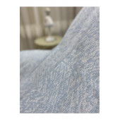 Özlü Home Lüks Pamuklu Koltuk Örtüsü Buz Mavisi 170x220 - 2