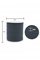 6mm Yassı Lateks Lastik/50 Metre Bel, Paça ve Don Lastiği - 10