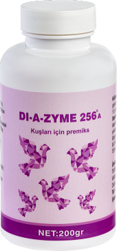 DİAZYME 256 200GR BENZERSİZ FORMÜLÜYLE TÜM KUŞLARIN İHTİYACI - 1