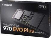 Samsung 970 EVO Plus MZ-V7S2T0BW PCI-Express 3.0 2 TB M.2 SSD Teşhir thumbnail 1