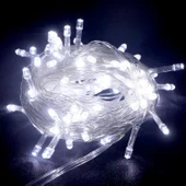 Liğtex Led Yılbaşı Süsü 10W 230V Beyaz 10m Ek Aparatlı Fişli - 1